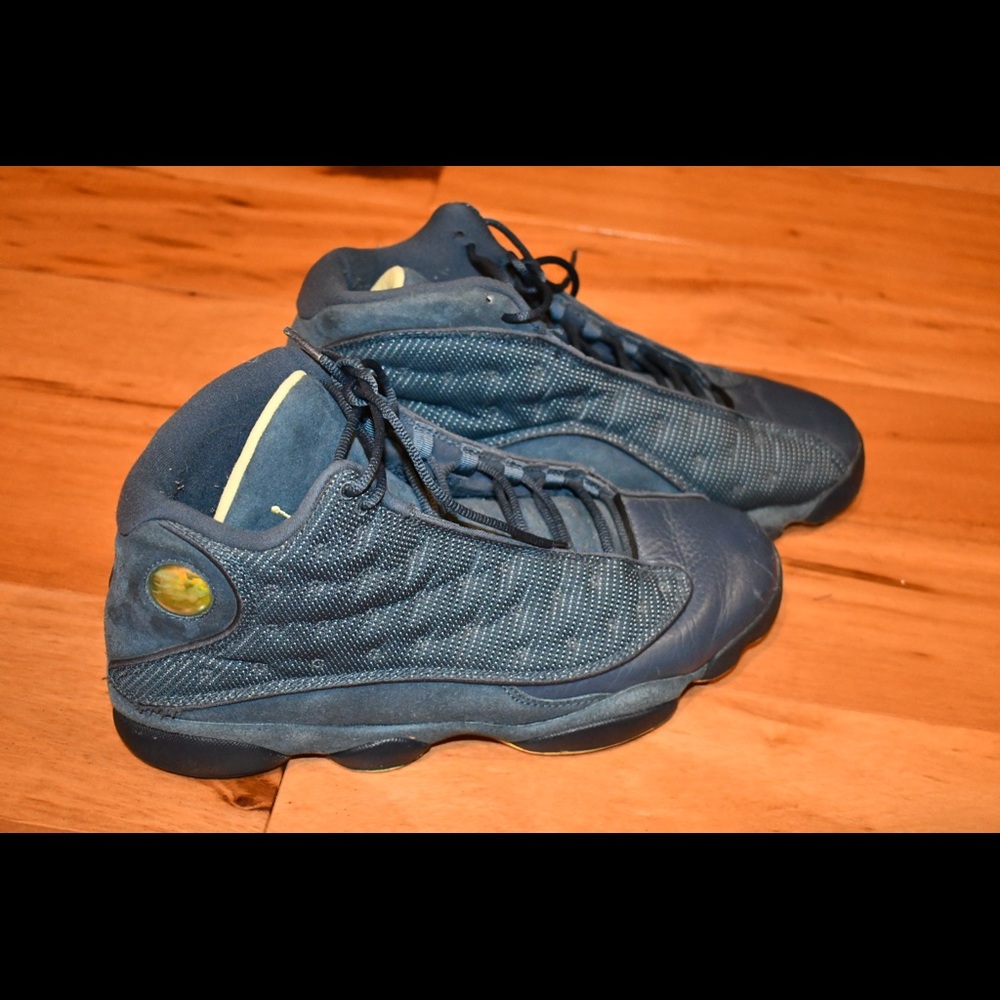 Jordan Shoes Blue Suede 5S Color Blue Size: 11